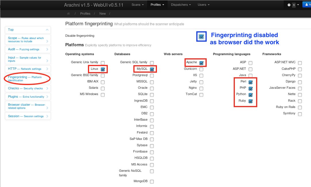 Fingerprinting And Determining Platforms Mastering Kali Linux For Web