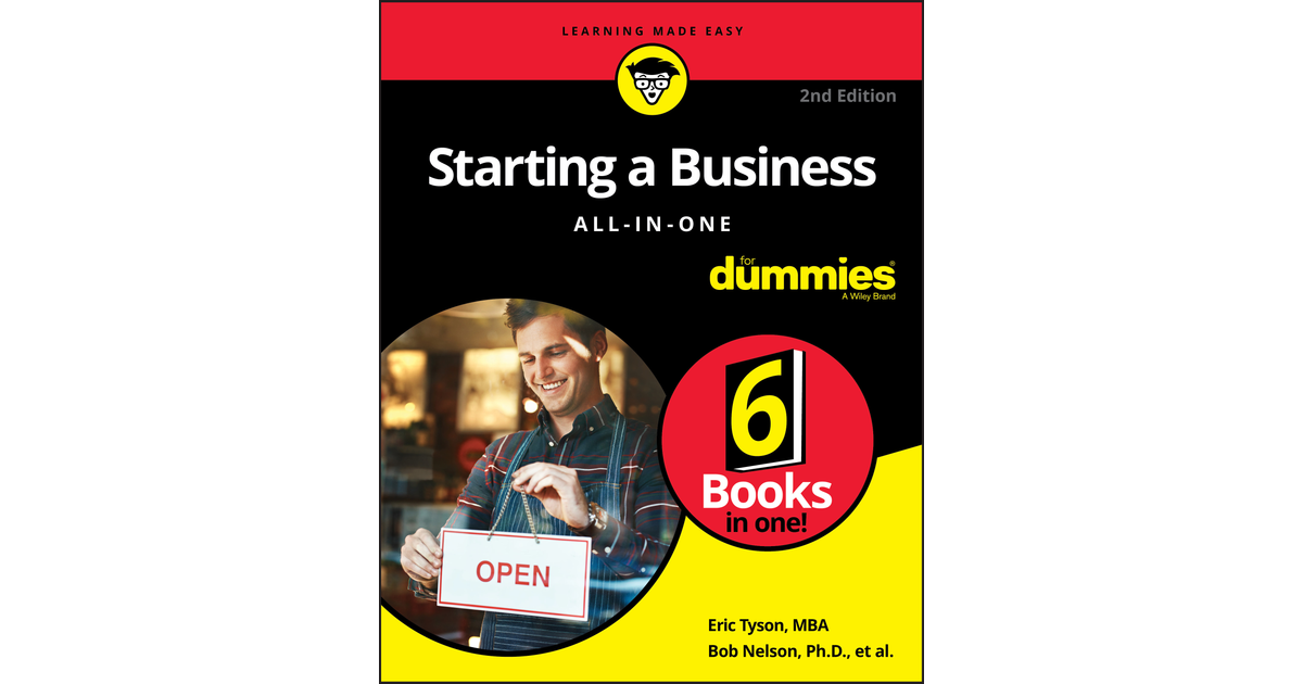 Starting A Business All In One For Dummies Nd Edition Book