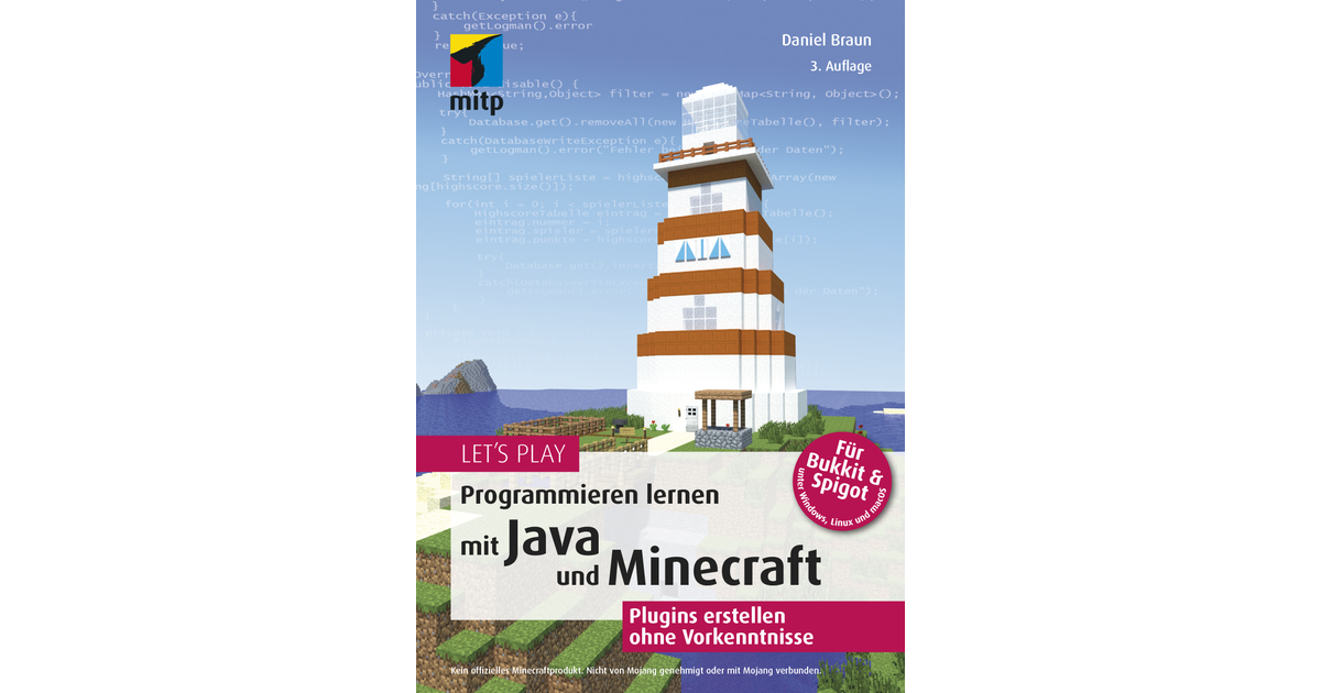 Let S Play Programmieren Lernen Mit Java Und Minecraft Plugins