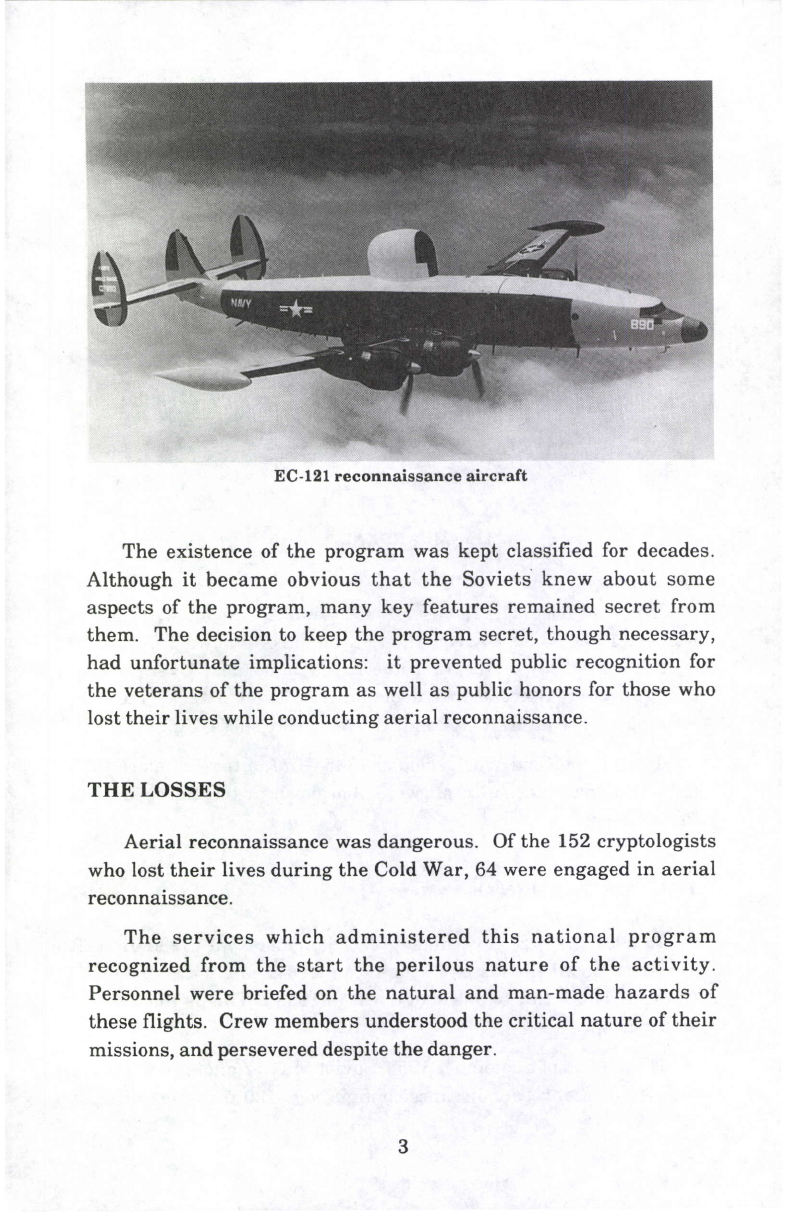 The Losses - Dedication and Sacrifice: National Aerial Reconnaissance ...