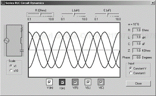 UltraCAD’s Phase Shift Simulator.