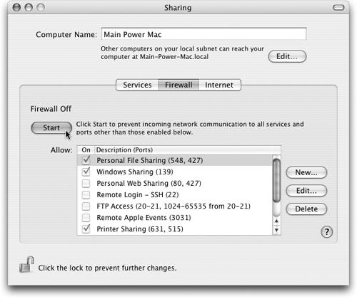 This simple firewall doesn’t let you create complex rules (preprogrammed guidelines that permit or deny certain kinds of Internet traffic). For that degree of flexibility, install a shareware program like Firewalk or Brickhouse (available from , for example).