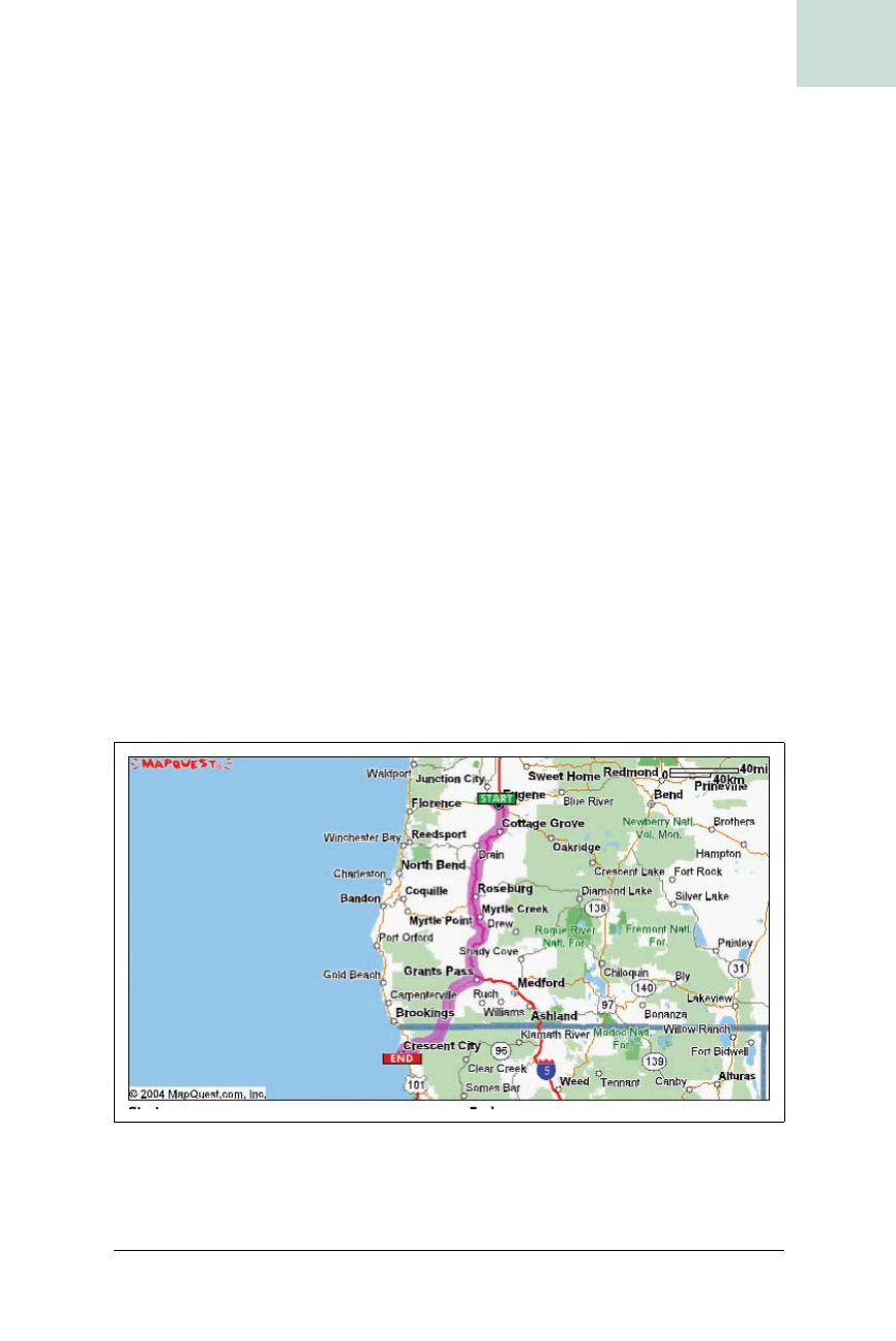 Tricking MapQuest With Multiple Routes Mapping Hacks Book   Bg3b 