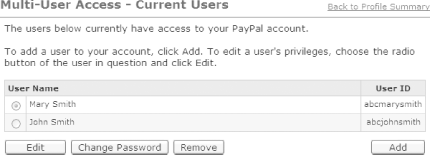 Adding new users to your account