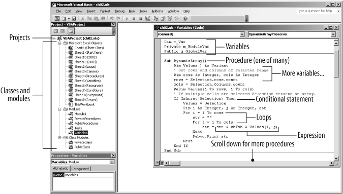 2-1-parts-of-a-program-programming-excel-with-vba-and-net-book