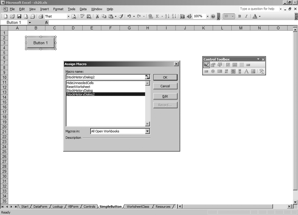 20-4-1-add-a-simple-button-programming-excel-with-vba-and-net-book