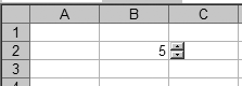 Using a SpinButton to set the value of a cell