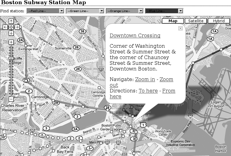 Subway stations in Boston, MA