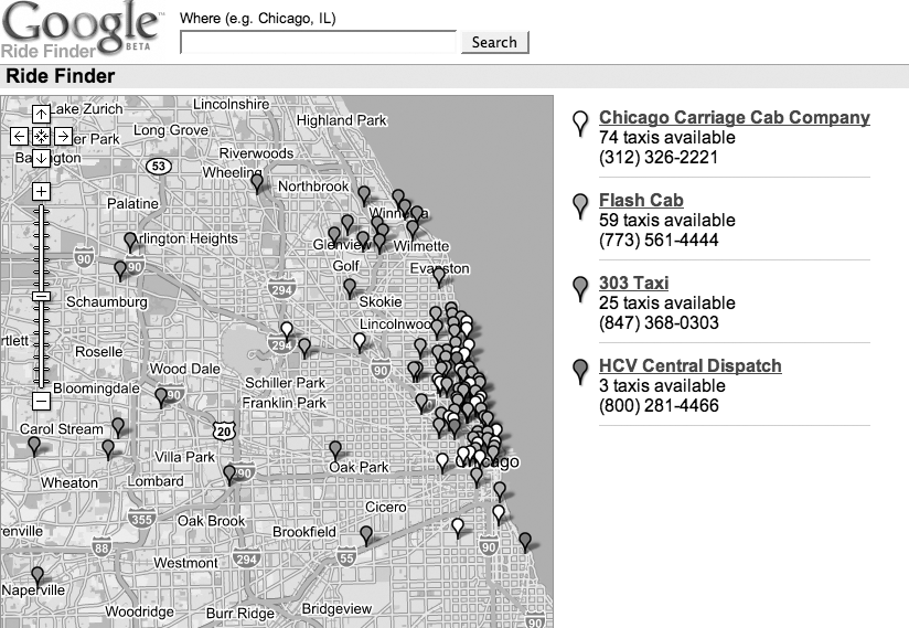 Ride Finder in Chicago