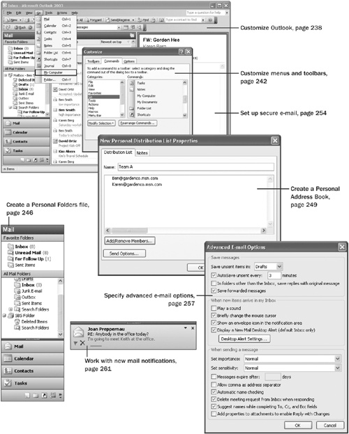 Customizing and Configuring Outlook