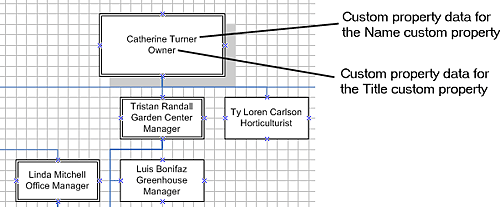 Storing and Displaying Employee Information in Organization Charts