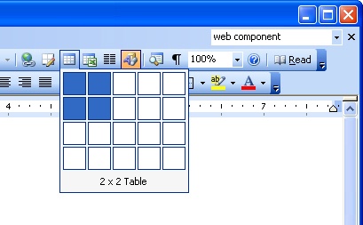 Creating a Table-Based Layout in Word