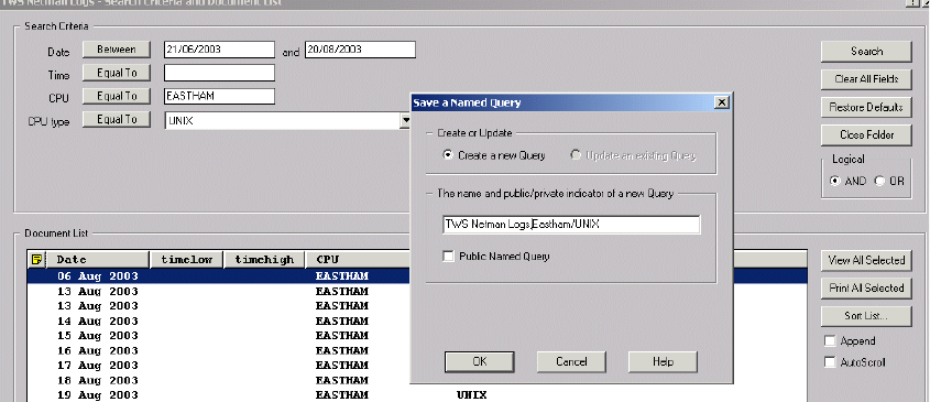 Search with wildcards - Integrating IBM Tivoli Workload Scheduler and ...