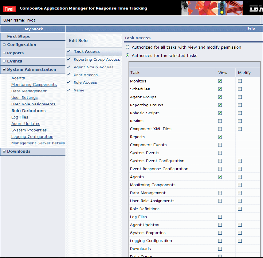 Deploying The ARM Application Component - IBM Tivoli Composite ...