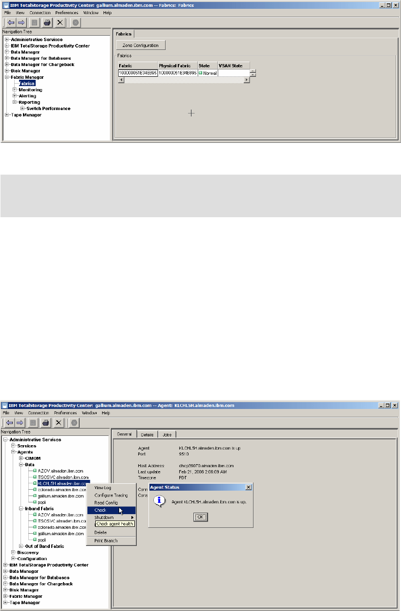 Chapter 8: Getting Started with TotalStorage Productivity Center - IBM ...