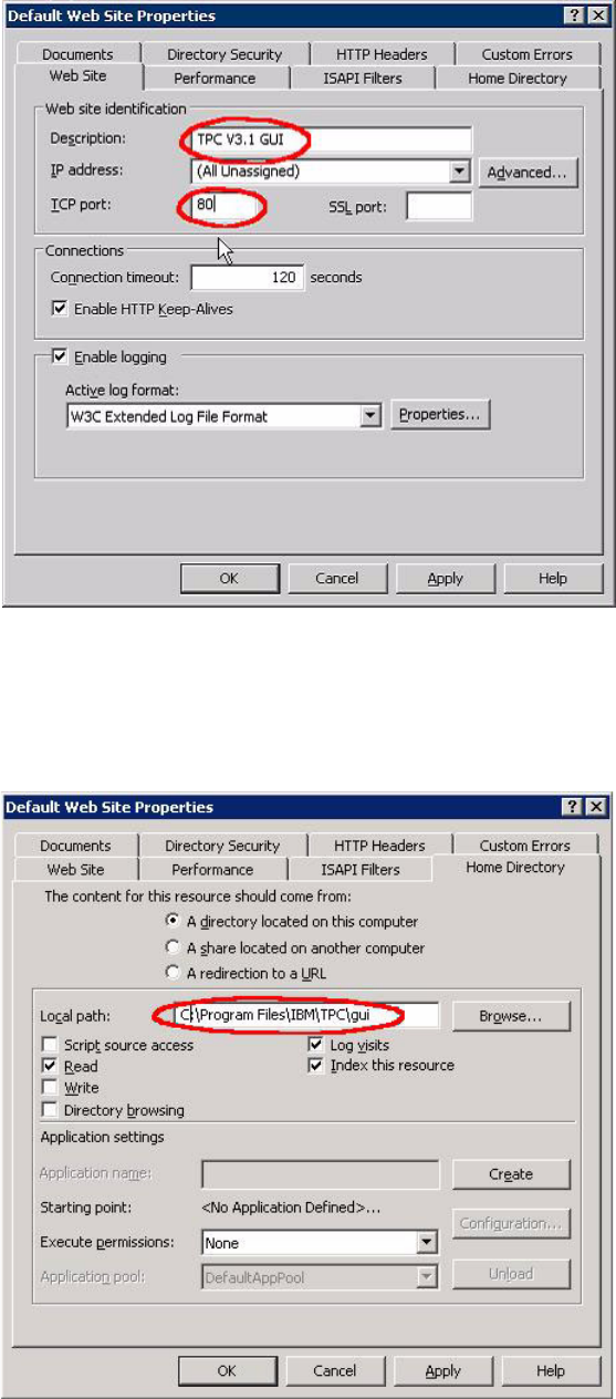 Installing Internet Information Services (IIS) - IBM TotalStorage ...