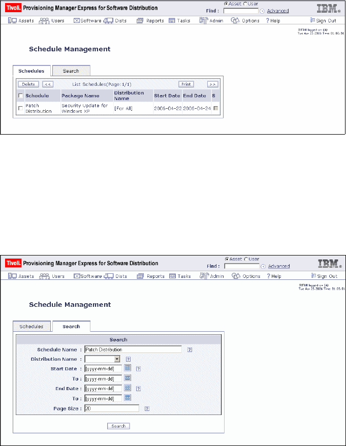 Scheduling information - Deployment Guide Series: IBM Tivoli ...