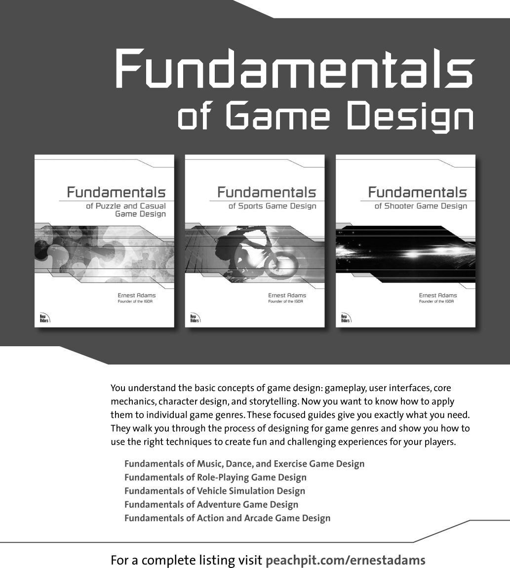 Fundamentals Of Game Design, Third Edition - Fundamentals Of Game ...