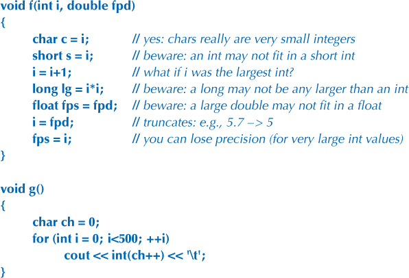 Code Snippets - Programming: Principles And Practice Using C++, 2nd ...