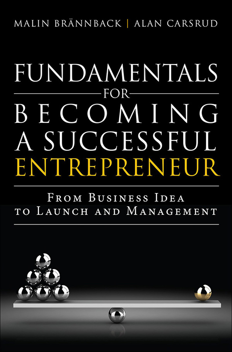 Cover Page - Fundamentals for Becoming a Successful Entrepreneur: From ...