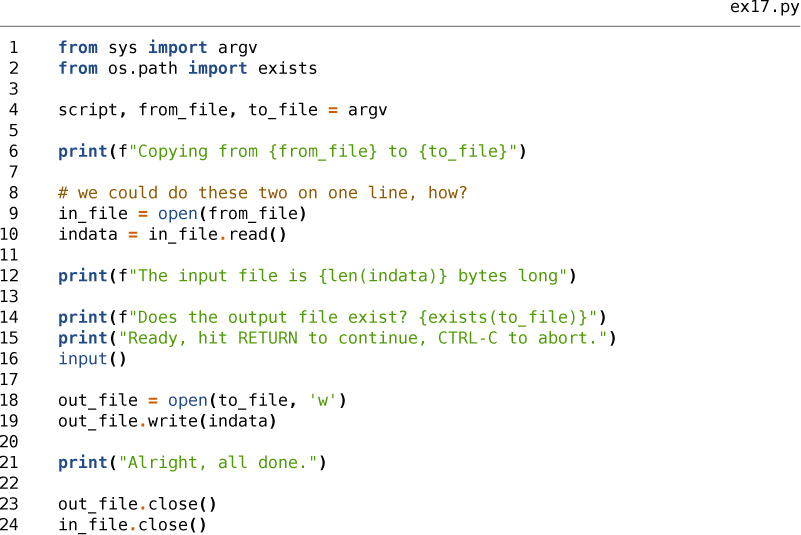 Images - Learn Python 3 the Hard Way: A Very Simple Introduction to the ...