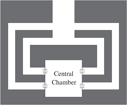 Illustration shows the Tunnel Used in the Zero-Knowledge Protocol.