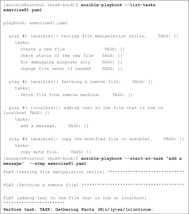 New EX294 Test Duration