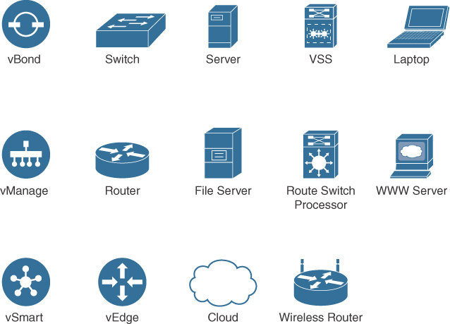 Icons Used in This Book - CCNP Enterprise Design ENSLD 300-420 Official ...