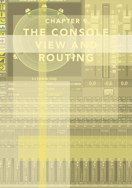 9. The Console View and Routing - Focal Easy Guide to Cakewalk Sonar [Book]