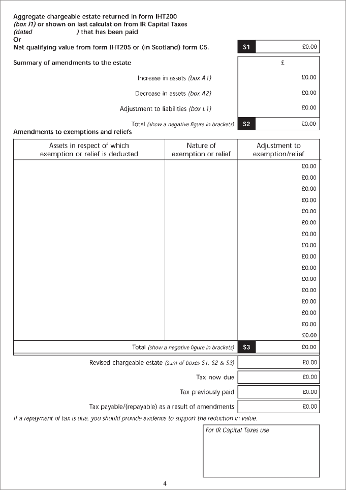 Completing Form IHT400 1 4 Financial Times Guide To Inheritance Tax   Bg8f 