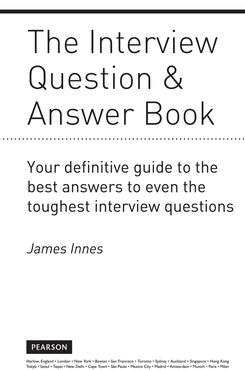 The Interview Question & Answer Book