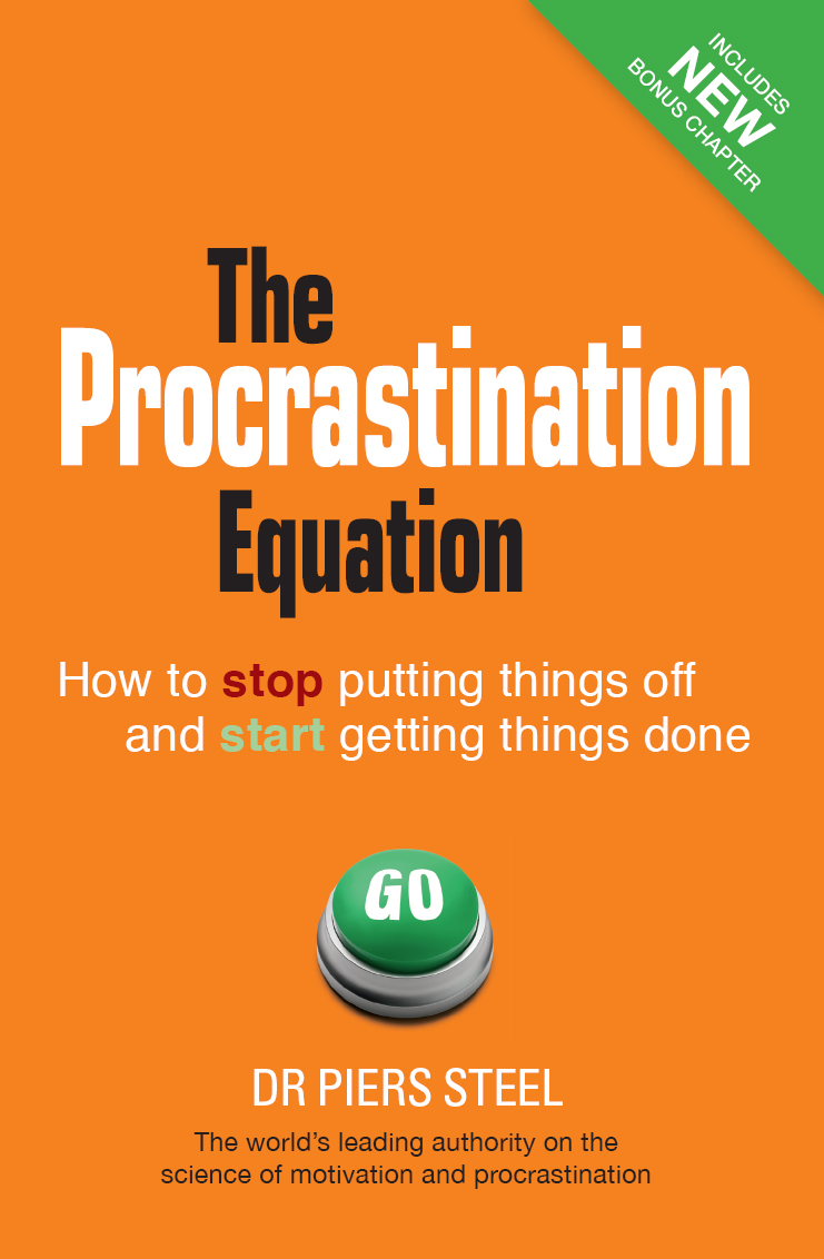 Cover Page - The Procrastination Equation, 2nd Edition [Book]