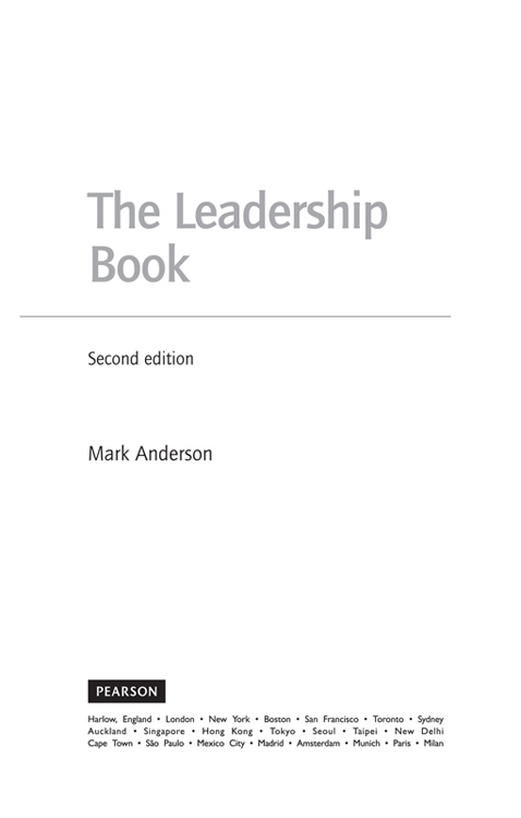 The Leadership Book