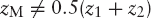 Linear Interpolation of 1/z