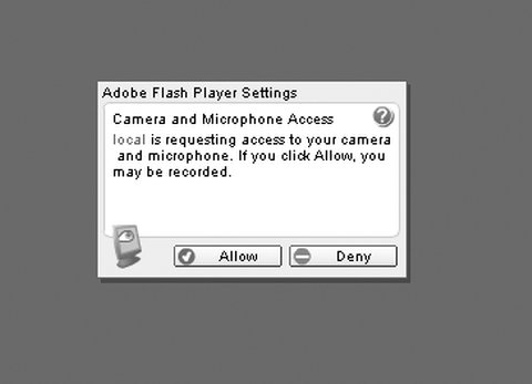 Figure 28-1: Allow Camera Access dialog