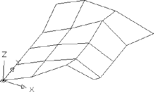 A surface mesh.