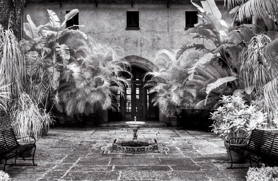 ABOUT THIS PHOTO IR and HDR work beautifully together as shown in this resultant image photographed at the Pinewood Estate in the historic Bok Sanctuary, Lake Wales, Florida. I used three exposures with various shutter speeds to merge into HDR. Taken at ISO 200, f/11, with a Nikkor 24–70mm lens.