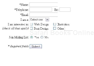 Designing Web Forms