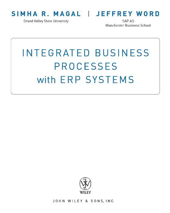 integrated business processes with erp systems