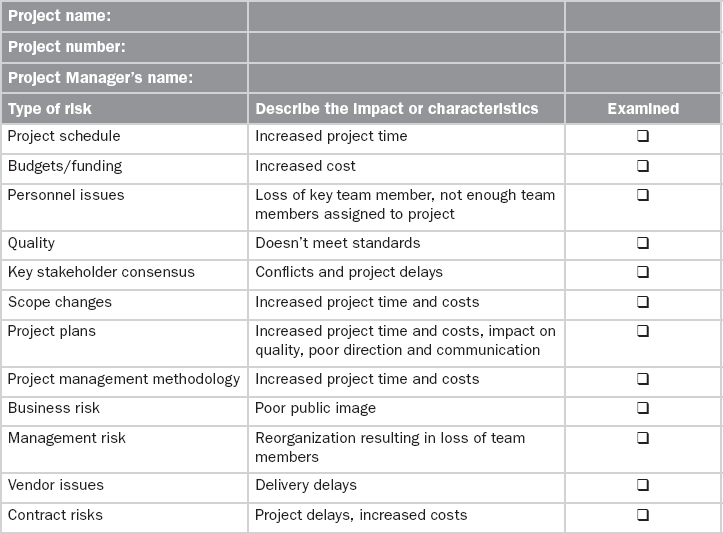 Project Management Checklist Template Ubicaciondepersonas Cdmx Gob Mx