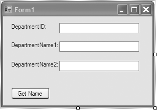 Layout for Form1 in LoadDataWindowsFormControl solution