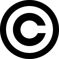 The copyright symbol.