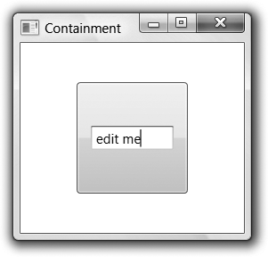 A button with control content