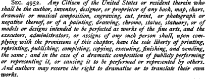 Copyright eligibility in 1870