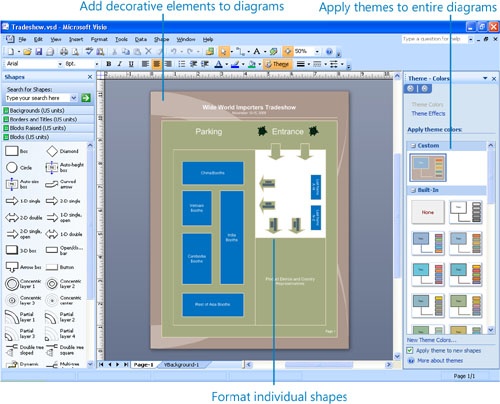 Formatting Shapes and Diagrams