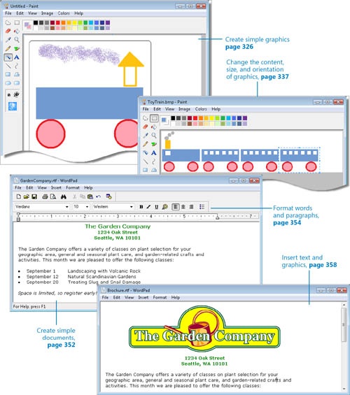 Working with Graphics and Documents