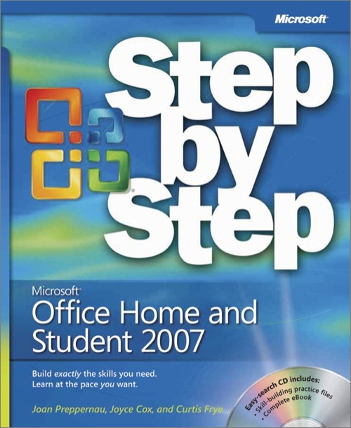 Cover - Microsoft® Office Home and Student 2007 Step by Step [Book]