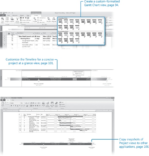 Formatting and Sharing Your Plan