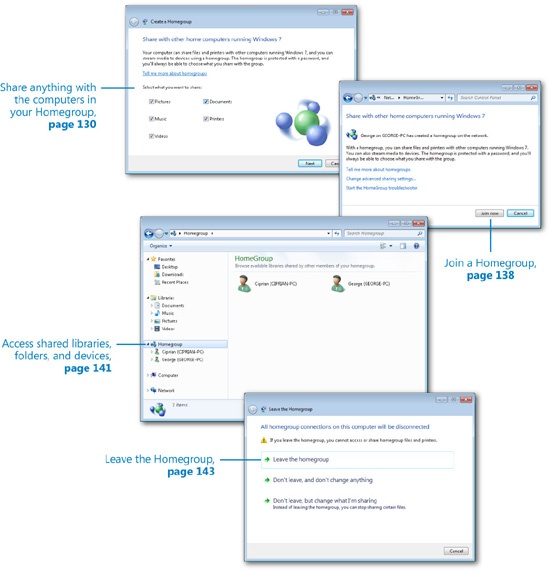 Creating the Homegroup and Joining Windows 7 Computers