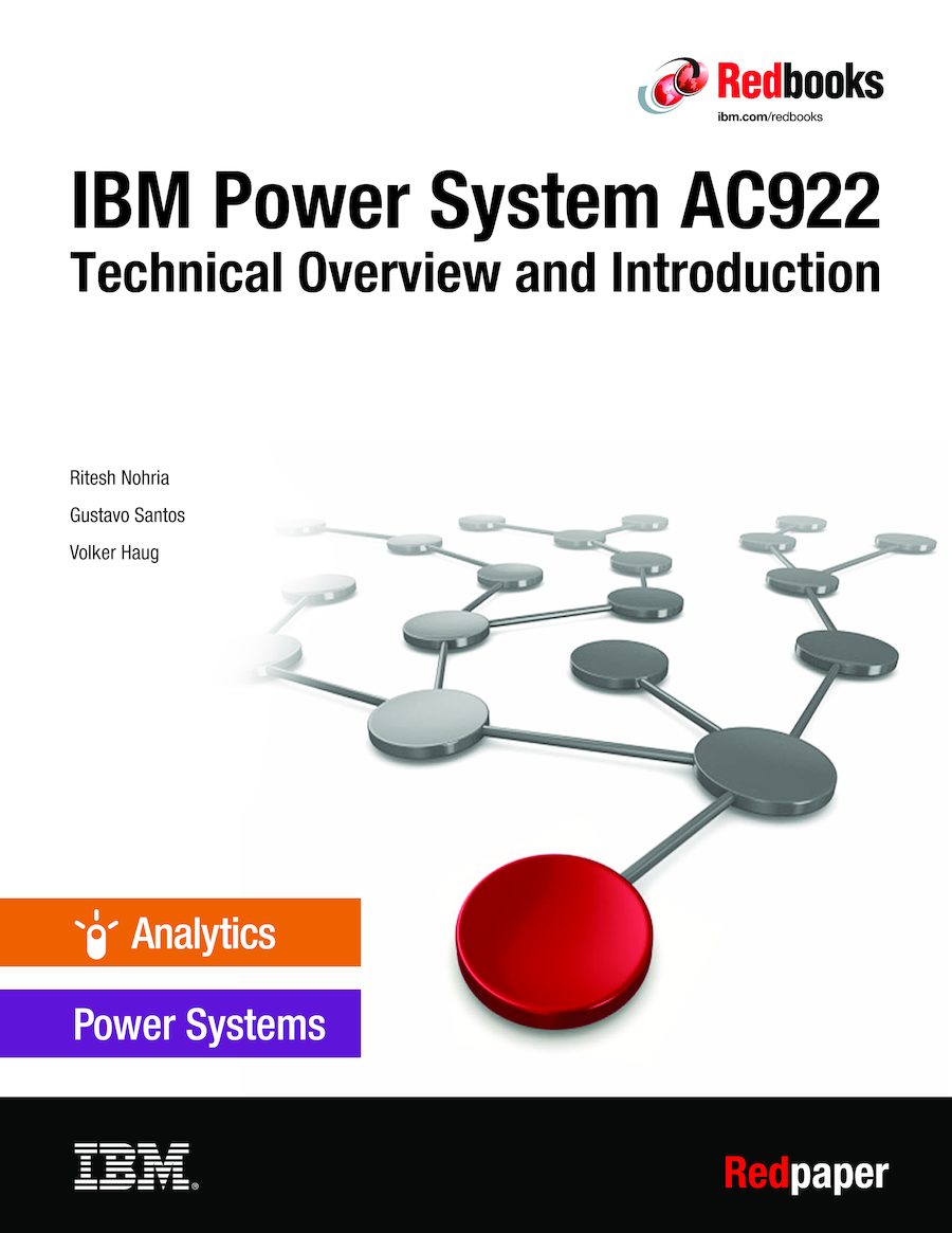 Front Cover - IBM Power System AC922 Technical Overview And ...